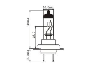 Halogen-Scheinwerferlampe H7