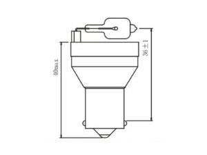 Rückfahr-Warntonlampe Serie BB