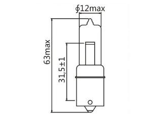 Halogen Glühbirnen (Motorradbeleuchtung)