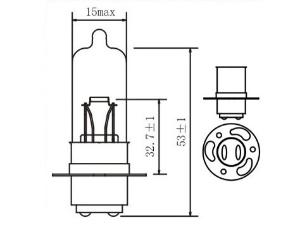 Halogen Glühbirnen (Motorradbeleuchtung)