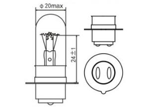 Halogen Glühbirnen (Motorradbeleuchtung)