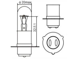 Halogen Glühbirnen (Motorradbeleuchtung)