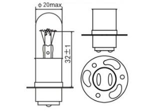 Halogen Glühbirnen (Motorradbeleuchtung)